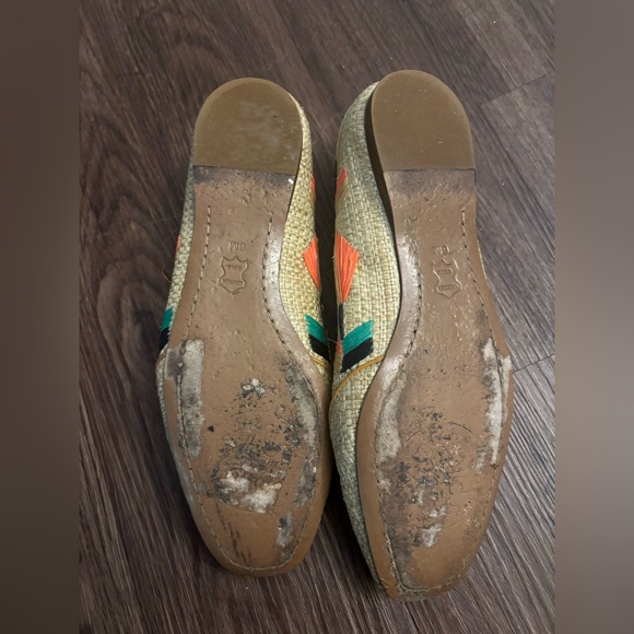 Tory Burch Women's Multicolor Woven Loafers - Picture 2 of 4